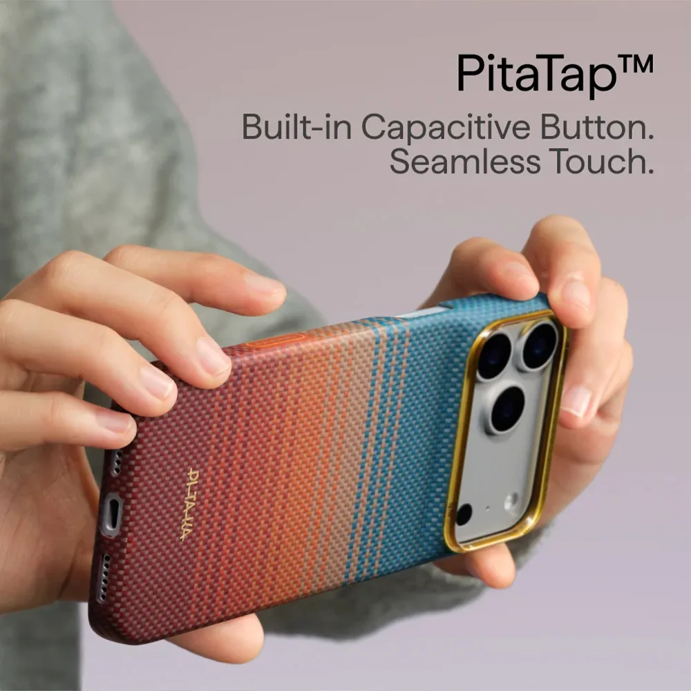 Pitaka รุ่น Edge Case - เคส iPhone 18 Pro / 17 Pro - สี Sunset 2.0/California Dream-01 - Image 9