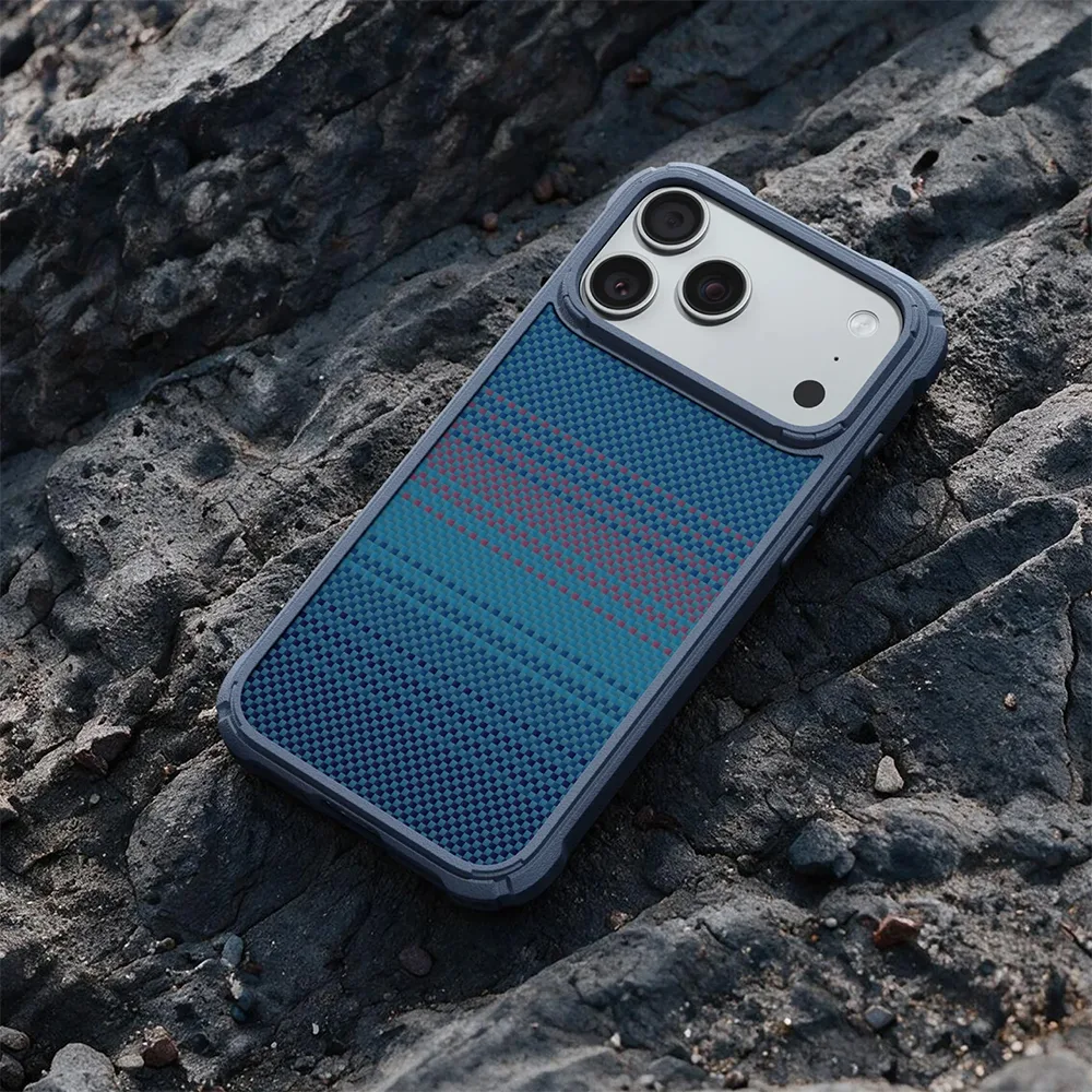Pitaka รุ่น Cairn Case - เคส iPhone 18 Pro / 17 Pro - สี Moonrise2.0/Nights-Midnight-01 - Image 11