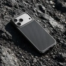 Pitaka รุ่น Cairn Case - เคส iPhone 18 Pro Max / 17 Pro Max - สี Black/Grey(Twill) - Image 11