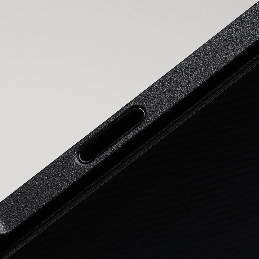Pitaka รุ่น Cairn Case - เคส iPhone 18 Pro Max / 17 Pro Max - สี Black/Grey(Twill) - Image 7