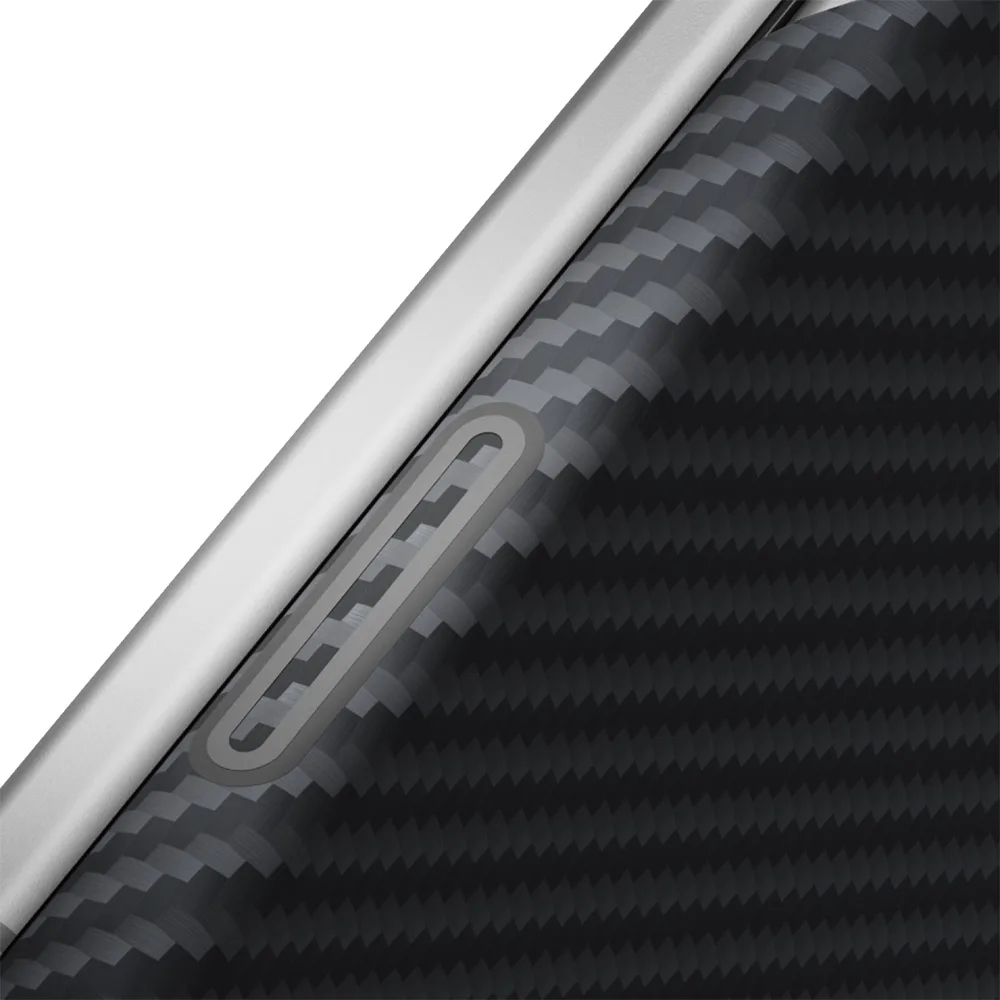 Pitaka รุ่น Edge Case - เคสฝาหลัง iPhone Duo - สี Black/Grey(Twill) - Image 8