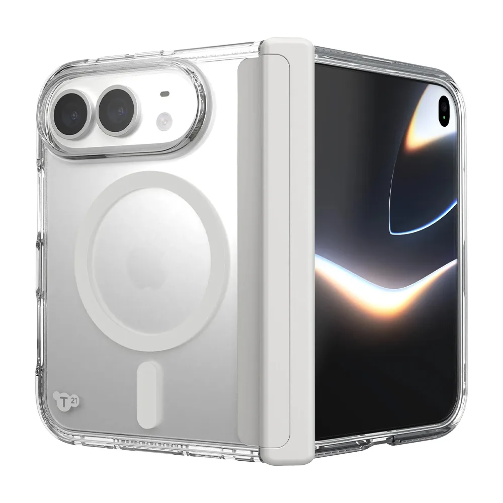 Tech21 รุ่น EvoClear (MagSafe) - เคส iPhone 18 Duo - สี Clear - Image 2