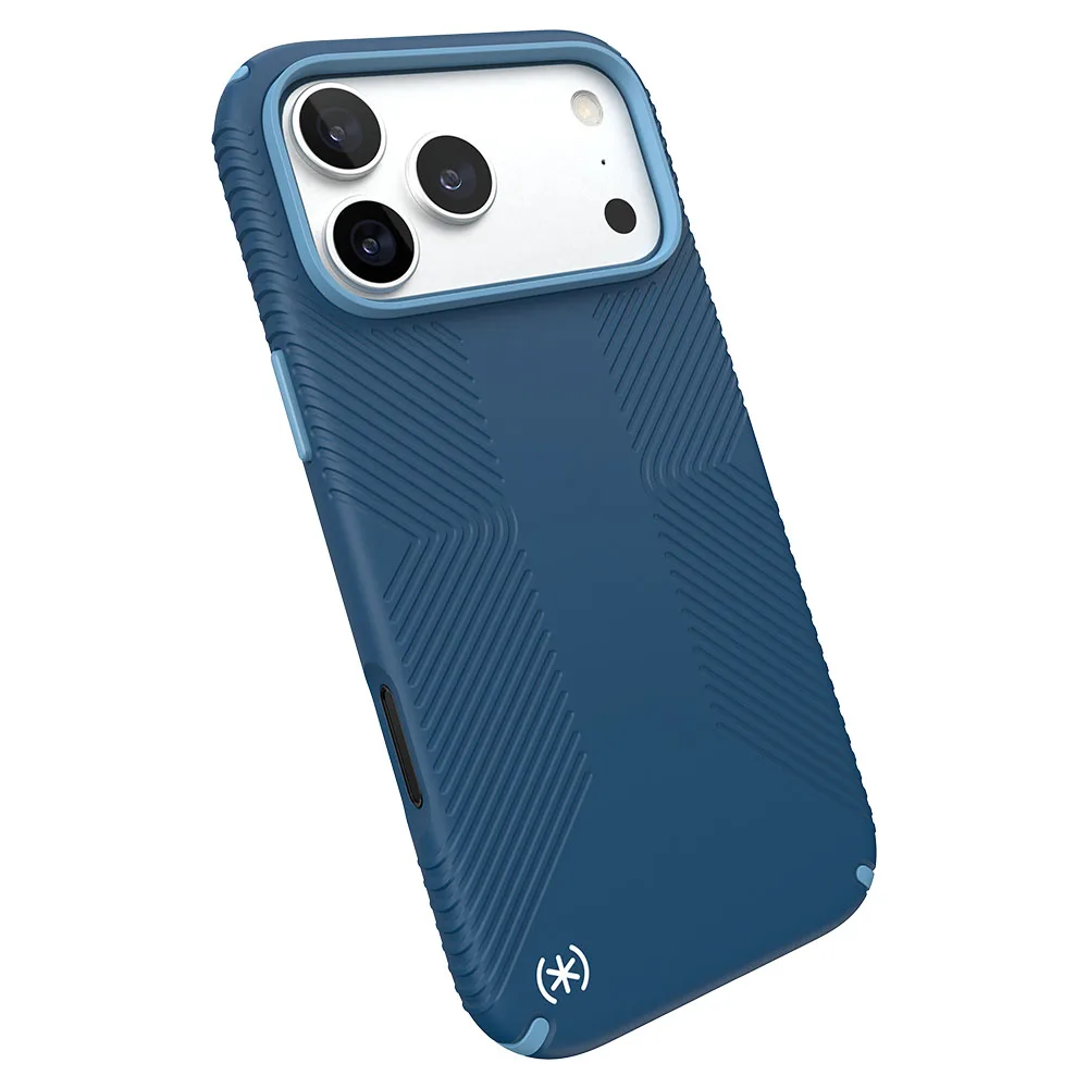 Speck รุ่น Presidio2 Grip (MagSafe) - เคส iPhone 18 Pro / 17 Pro - สี Deep Sea 3 Speck รุ่น Presidio2 Grip (MagSafe) - เคส iPhone 18 Pro / 17 Pro - สี Deep Sea - Image 3