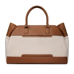 GRAMS(28) รุ่น 184 Weekend Tote Canvas (La Siesta Collection) - กระเป๋าโท้ท - สี Lion 12 GRAMS(28) รุ่น 184 Weekend Tote Canvas (La Siesta Collection) - กระเป๋าโท้ท - สี Lion