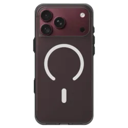 Rhinoshield รุ่น Clear Case (Magsafe) - เคส iPhone 18 Pro / 17 Pro - สี Ash Black
