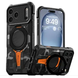 VRS รุ่น Active (MagSafe) - เคส iPhone 18 Pro /17 Pro - สี Guardian Black