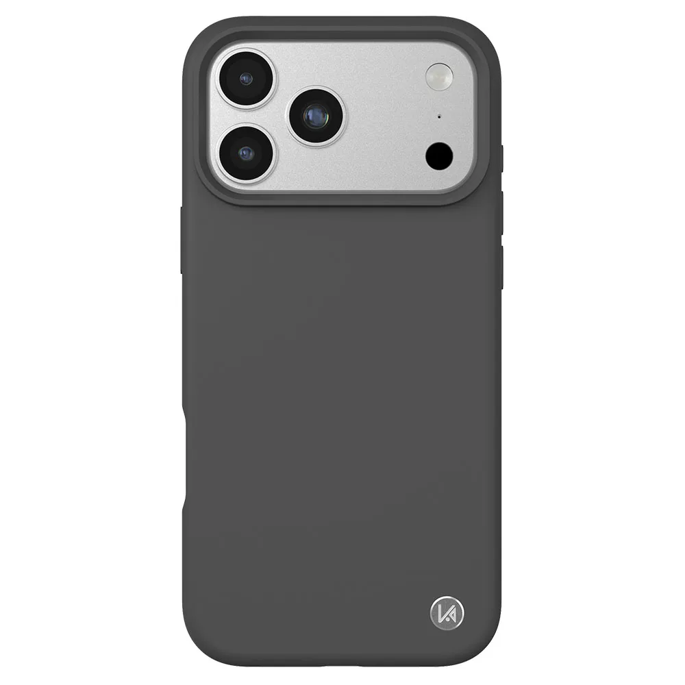 kajsa รุ่น Preppie Collection (LiquidSilicone) - เคส iPhone 18 Pro / 17 Pro - สี Charcoal Grey 1 kajsa รุ่น Preppie Collection (LiquidSilicone) - เคส iPhone 18 Pro / 17 Pro - สี Charcoal Grey