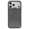 kajsa รุ่น GeoRing Collection (Mosaic) - เคส iPhone 18 Pro / 17 Pro - สี Charcoal Grey 18 kajsa รุ่น GeoRing Collection (Mosaic) - เคส iPhone 18 Pro / 17 Pro - สี Charcoal Grey