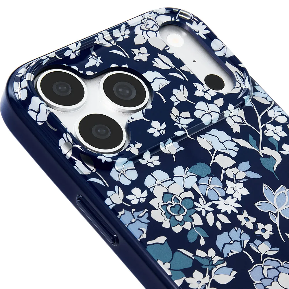 Kate Spade รุ่น Prints (MagSafe) - เคส iPhone 18 Pro / 17 Pro - สี Flowerbed Navy 8 Kate Spade รุ่น Prints (MagSafe) - เคส iPhone 18 Pro / 17 Pro - สี Flowerbed Navy - Image 8