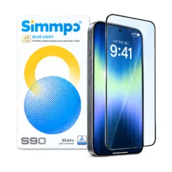 Simmpo รุ่น S90 AR Ultra Clear (BLR90) - ฟิล์มกระจก iPhone 18 Pro Max / 17 Pro Max / 16 Pro Max