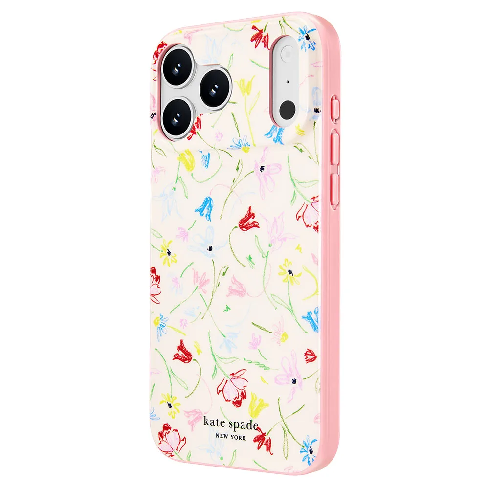 Kate Spade รุ่น Prints (MagSafe) - เคส iPhone 18 Pro / 17 Pro - สี Joyful Garden 3 Kate Spade รุ่น Prints (MagSafe) - เคส iPhone 18 Pro / 17 Pro - สี Joyful Garden - Image 3