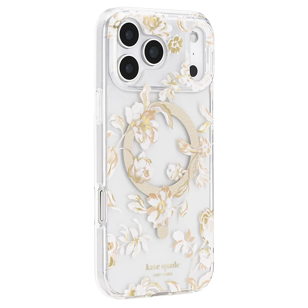 Kate Spade รุ่น Prints (MagSafe) - เคส iPhone 18 Pro / 17 Pro - สี Autumn Toile 2 Kate Spade รุ่น Prints (MagSafe) - เคส iPhone 18 Pro / 17 Pro - สี Autumn Toile - Image 2