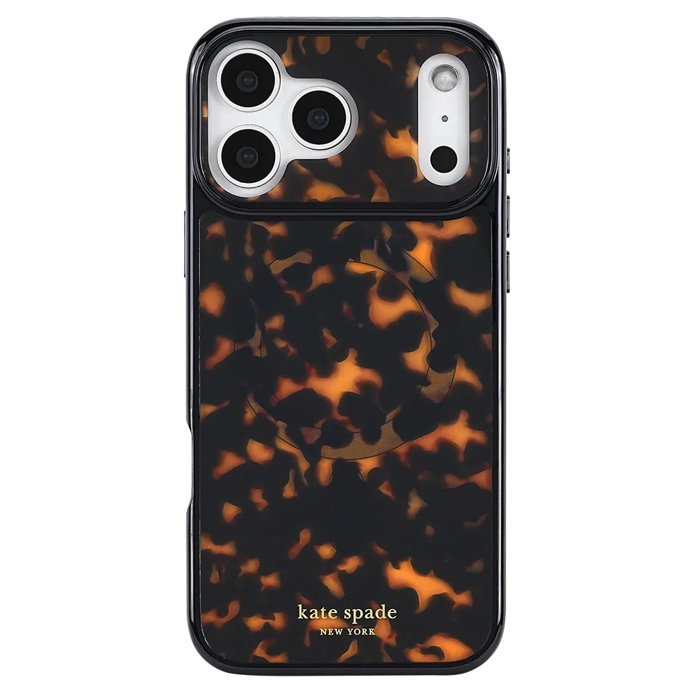 Kate Spade รุ่น Prints (MagSafe) - เคส iPhone 18 Pro Max / 17 Pro Max - สี Tortoise 1 Kate Spade รุ่น Prints (MagSafe) - เคส iPhone 18 Pro Max / 17 Pro Max - สี Tortoise