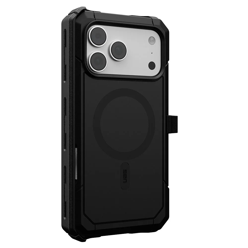 UAG รุ่น Trooper Holster (MagSafe) - เคส iPhone 17 Pro Max / 18 Pro Max - สี Black - Image 2