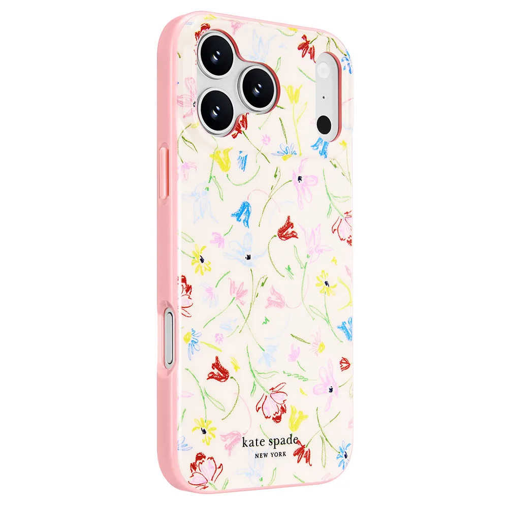 Kate Spade รุ่น Prints (MagSafe) - เคส iPhone 18 Pro / 17 Pro - สี Joyful Garden 2 Kate Spade รุ่น Prints (MagSafe) - เคส iPhone 18 Pro / 17 Pro - สี Joyful Garden - Image 2