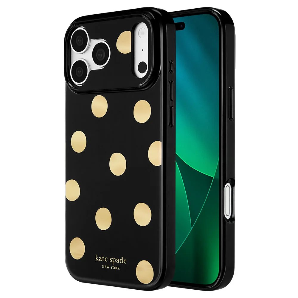 Kate Spade รุ่น Prints (MagSafe) - เคส iPhone 18 Pro / 17 Pro - สี Metallic Classic Dot - Image 7