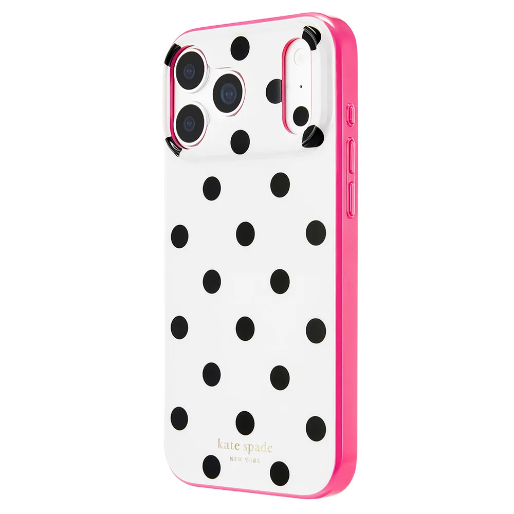 Kate Spade รุ่น Prints (MagSafe) - เคส iPhone 18 Pro - สี Picture Dot Pop Pink 3 Kate Spade รุ่น Prints (MagSafe) - เคส iPhone 18 Pro - สี Picture Dot Pop Pink - Image 3