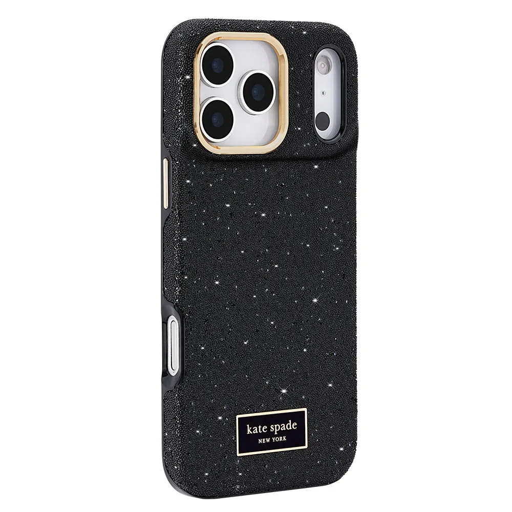 Kate Spade รุ่น Crystal Pave (MagSafe) - เคส iPhone 18 Pro / 17 Pro - สี Nightfall - Image 2