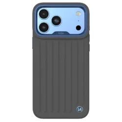 kajsa รุ่น Traveller Collection (Valise) - เคส iPhone 18 Pro / 17 Pro - สี Grey Blue Mix