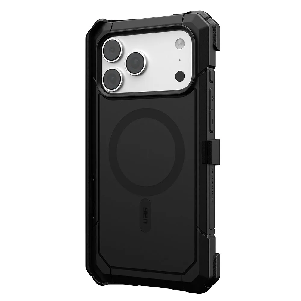 UAG รุ่น Trooper Holster (MagSafe) - เคส iPhone 17 Pro Max / 18 Pro Max - สี Black - Image 3