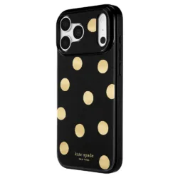 Kate Spade รุ่น Prints (MagSafe) - เคส iPhone 18 Pro / 17 Pro - สี Metallic Classic Dot