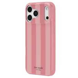 Kate Spade รุ่น Prints (MagSafe) - เคส iPhone 18 Pro / 17 Pro - สี Bold Stripe Rose Coral 10 Kate Spade รุ่น Prints (MagSafe) - เคส iPhone 18 Pro / 17 Pro - สี Bold Stripe Rose Coral