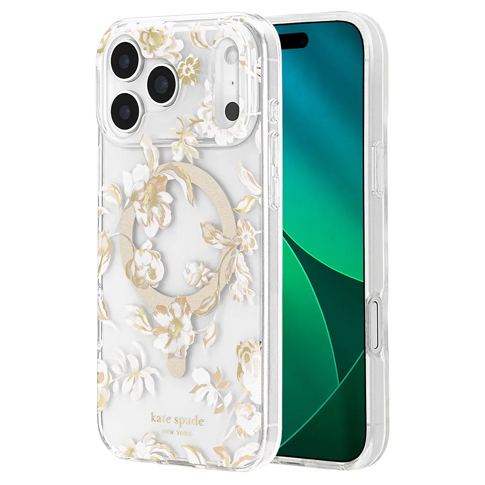 Kate Spade รุ่น Prints (MagSafe) - เคส iPhone 18 Pro / 17 Pro - สี Autumn Toile 7 Kate Spade รุ่น Prints (MagSafe) - เคส iPhone 18 Pro / 17 Pro - สี Autumn Toile - Image 7