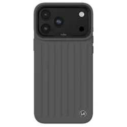 kajsa รุ่น Traveller Collection (Valise) - เคส iPhone 18 Pro / 17 Pro - สี Grey Black Mix