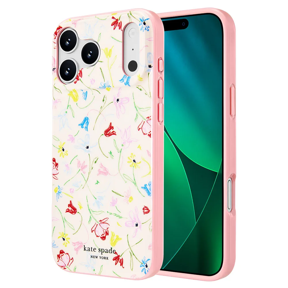 Kate Spade รุ่น Prints (MagSafe) - เคส iPhone 18 Pro / 17 Pro - สี Joyful Garden 6 Kate Spade รุ่น Prints (MagSafe) - เคส iPhone 18 Pro / 17 Pro - สี Joyful Garden - Image 6