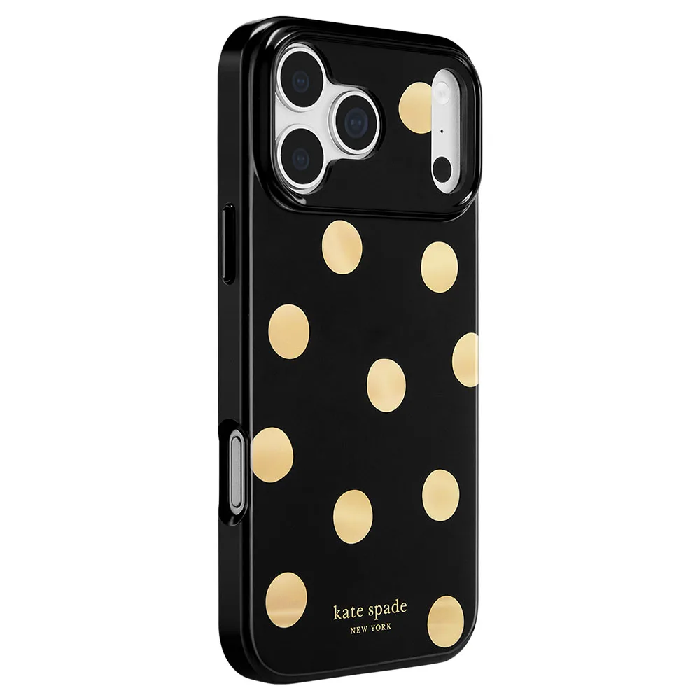 Kate Spade รุ่น Prints (MagSafe) - เคส iPhone 18 Pro / 17 Pro - สี Metallic Classic Dot - Image 2