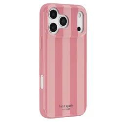 Kate Spade รุ่น Prints (MagSafe) - เคส iPhone 18 Pro / 17 Pro - สี Bold Stripe Rose Coral 9 Kate Spade รุ่น Prints (MagSafe) - เคส iPhone 18 Pro / 17 Pro - สี Bold Stripe Rose Coral
