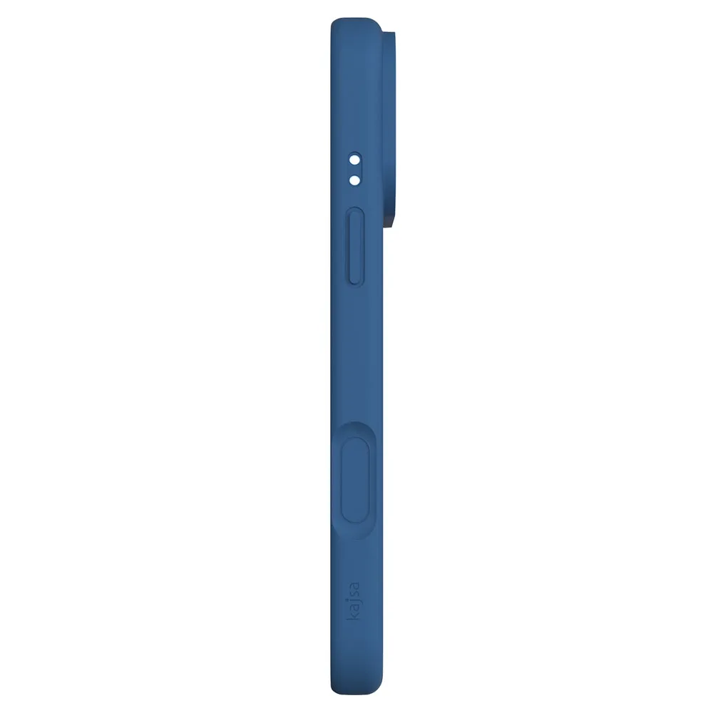 kajsa รุ่น Preppie Collection (LiquidSilicone) - เคส iPhone 18 Pro / 17 Pro - สี Steel Blue 2 kajsa รุ่น Preppie Collection (LiquidSilicone) - เคส iPhone 18 Pro / 17 Pro - สี Steel Blue - Image 2