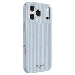 Kate Spade รุ่น Prints (MagSafe) - เคส iPhone 18 Pro / 17 Pro - สี Faux Stripe Diamond Blue 9 Kate Spade รุ่น Prints (MagSafe) - เคส iPhone 18 Pro / 17 Pro - สี Faux Stripe Diamond Blue