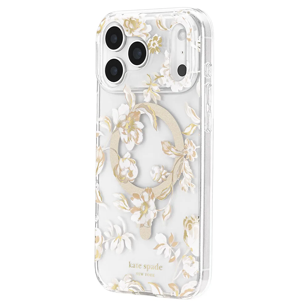 Kate Spade รุ่น Prints (MagSafe) - เคส iPhone 18 Pro / 17 Pro - สี Autumn Toile 3 Kate Spade รุ่น Prints (MagSafe) - เคส iPhone 18 Pro / 17 Pro - สี Autumn Toile - Image 3