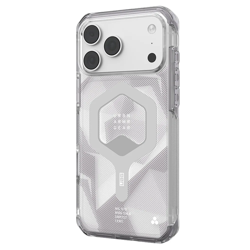 UAG รุ่น Plyo (MagSafe) - เคส iPhone 17 Pro / 18 Pro - สี Interface Ice/Smoke - Image 3