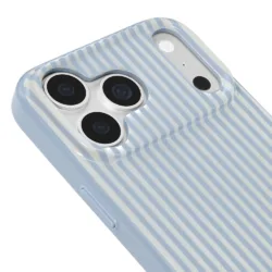 Kate Spade รุ่น Prints (MagSafe) - เคส iPhone 18 Pro / 17 Pro - สี Faux Stripe Diamond Blue 15 Kate Spade รุ่น Prints (MagSafe) - เคส iPhone 18 Pro / 17 Pro - สี Faux Stripe Diamond Blue