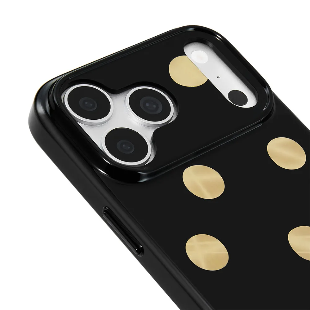 Kate Spade รุ่น Prints (MagSafe) - เคส iPhone 18 Pro / 17 Pro - สี Metallic Classic Dot - Image 8
