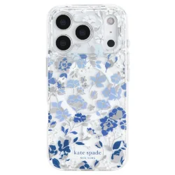Kate Spade รุ่น Prints (MagSafe) - เคส iPhone 18 Pro / 17 Pro - สี Flowerbed Blue