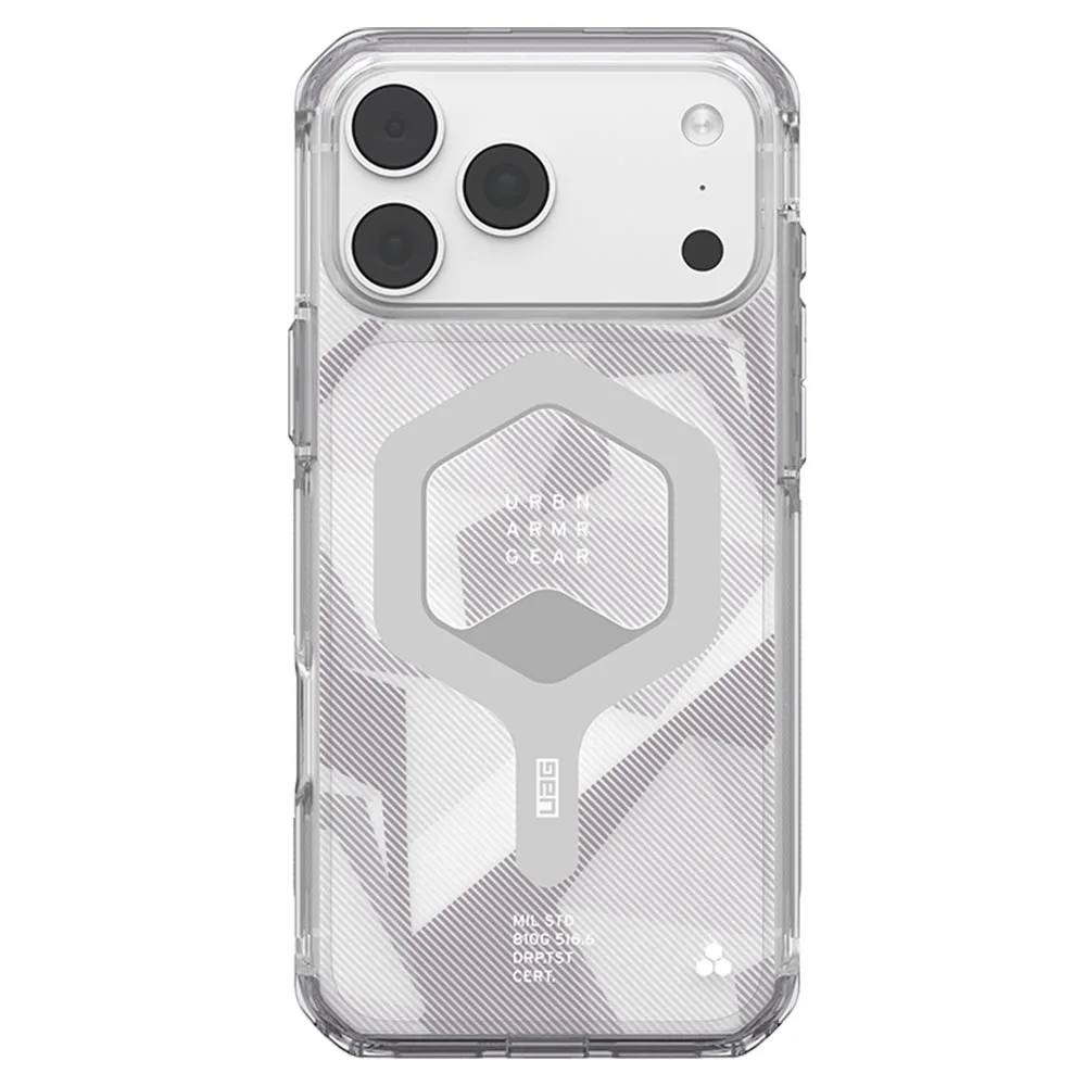 UAG รุ่น Plyo (MagSafe) - เคส iPhone 17 Pro / 18 Pro - สี Interface Ice/Smoke