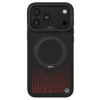 kajsa รุ่น GeoRing Collection (Mosaic) - เคส iPhone 18 Pro / 17 Pro - สี Carbon Black 18 kajsa รุ่น GeoRing Collection (Mosaic) - เคส iPhone 18 Pro / 17 Pro - สี Carbon Black