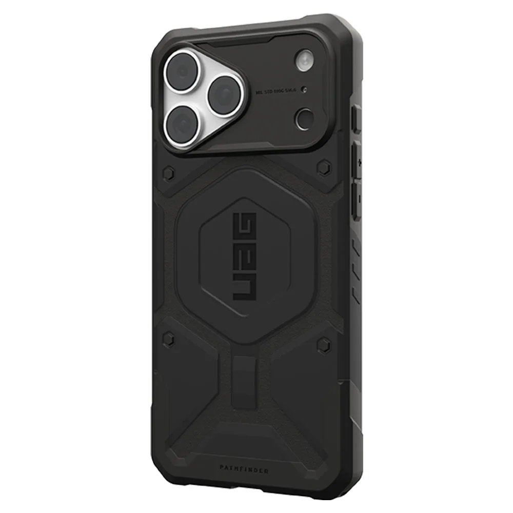 UAG รุ่น Pathfinder (Magsafe) - เคส iPhone 17 Pro Max / 18 Pro Max - สี Black - Image 4