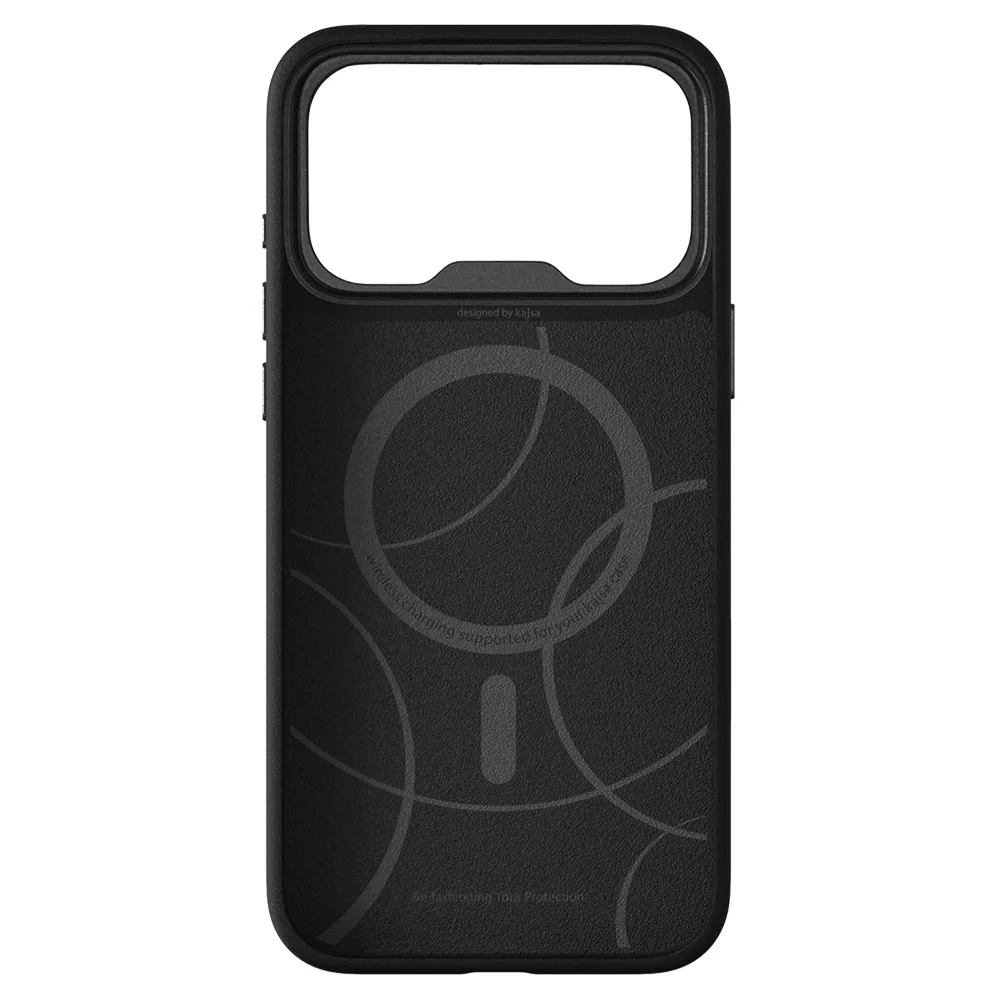 kajsa รุ่น Matrix Collection - เคส iPhone 18 Pro / 17 Pro - สี Carbon Black 2 kajsa รุ่น Matrix Collection - เคส iPhone 18 Pro / 17 Pro - สี Carbon Black - Image 2