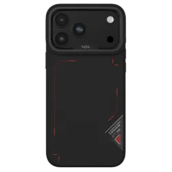 kajsa รุ่น Matrix Collection - เคส iPhone 18 Pro / 17 Pro - สี Carbon Black
