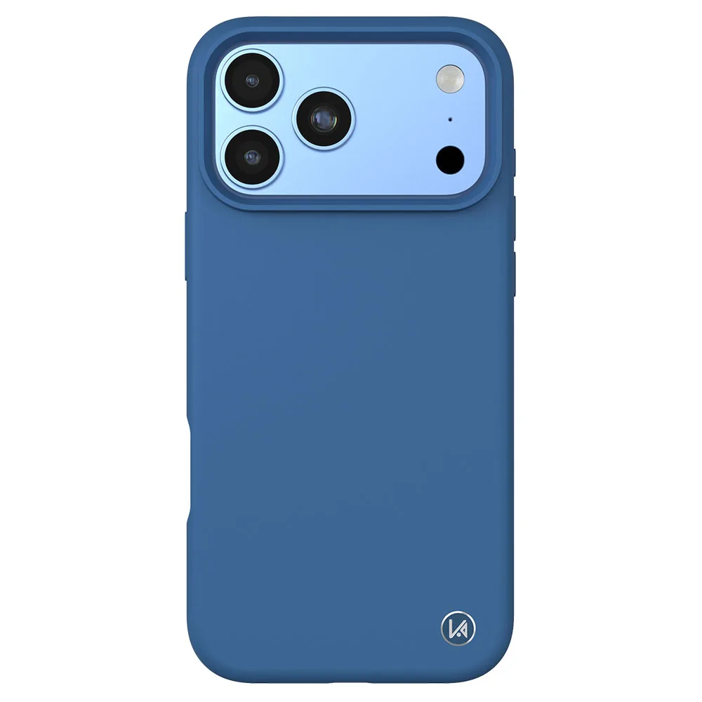 kajsa รุ่น Preppie Collection (LiquidSilicone) - เคส iPhone 18 Pro / 17 Pro - สี Steel Blue 1 kajsa รุ่น Preppie Collection (LiquidSilicone) - เคส iPhone 18 Pro / 17 Pro - สี Steel Blue