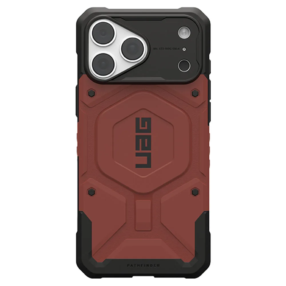 UAG รุ่น Pathfinder (Magsafe) - เคส iPhone 17 Pro Max / 18 Pro Max - สี Burgundy