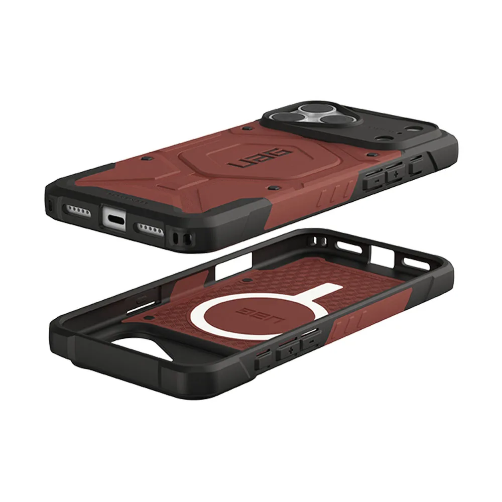UAG รุ่น Pathfinder (Magsafe) - เคส iPhone 17 Pro Max / 18 Pro Max - สี Burgundy - Image 10