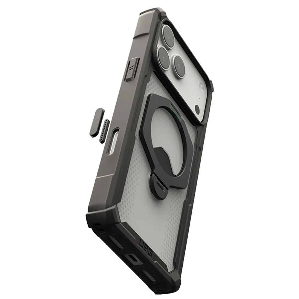 UAG รุ่น Plasma XTE 360 (Cap) - เคส iPhone 17 Pro Max / 18 Pro Max - สี Black/Clear - Image 13