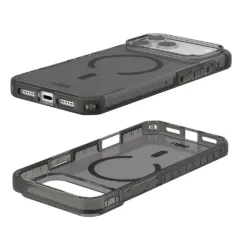 UAG รุ่น Plyo LT (MagSafe) - เคส iPhone 17 Pro Max / 18 Pro Max - สี Ash/Black - Image 7