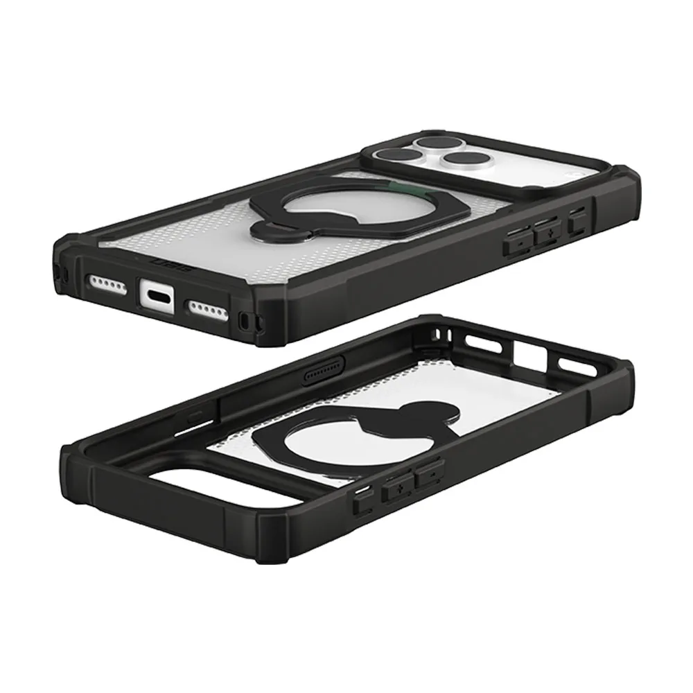 UAG รุ่น Plasma XTE 360 (Cap) - เคส iPhone 17 Pro Max / 18 Pro Max - สี Black/Clear - Image 15