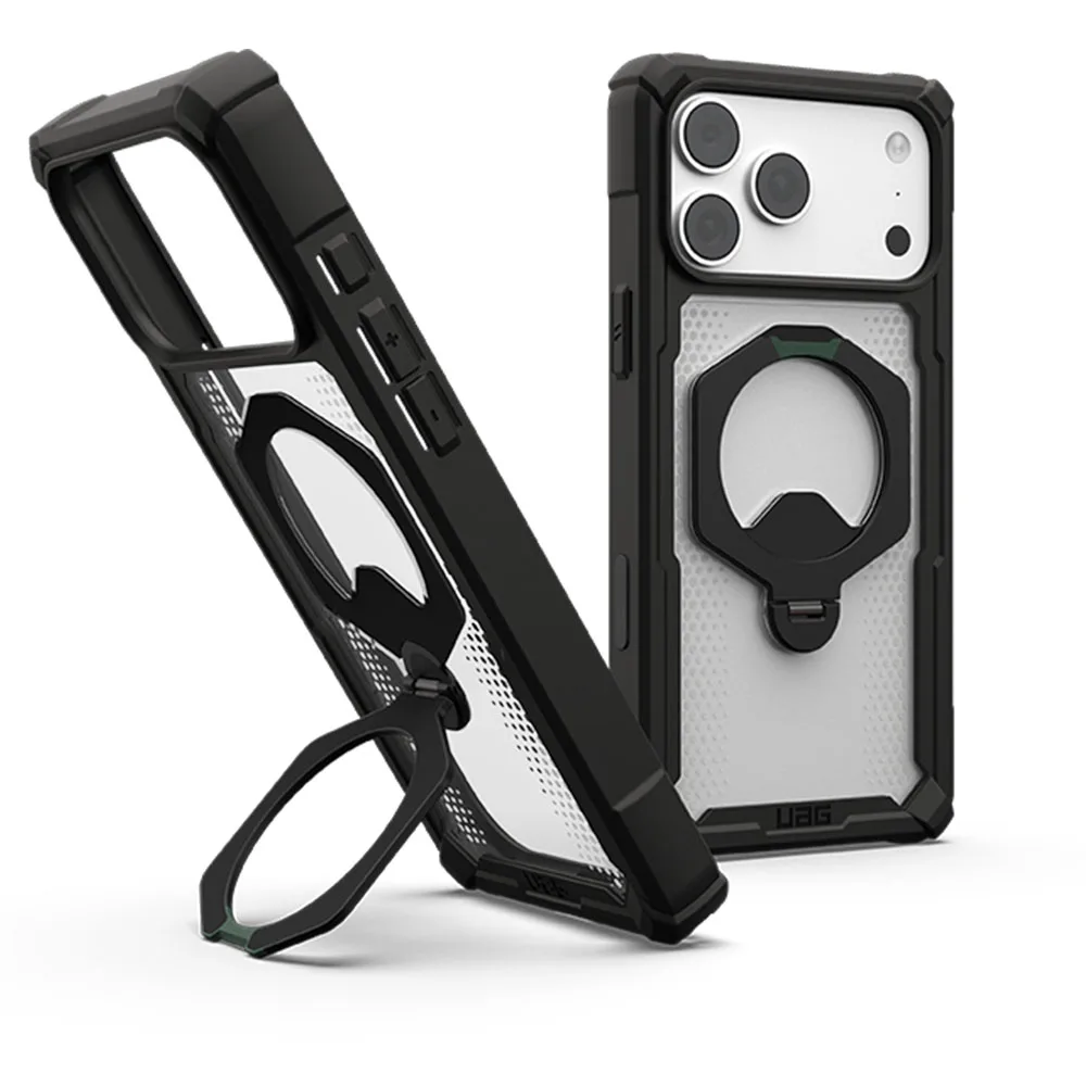 UAG รุ่น Plasma XTE 360 (Cap) - เคส iPhone 17 Pro Max / 18 Pro Max - สี Black/Clear - Image 16